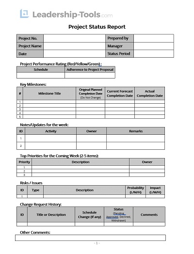 Free Project Management Tool for High Performing Leaders